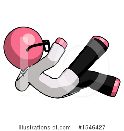 Royalty-Free (RF) Pink Design Mascot Clipart Illustration by Leo Blanchette - Stock Sample #1546427