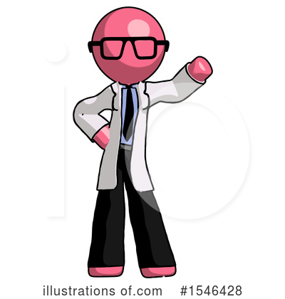 Royalty-Free (RF) Pink Design Mascot Clipart Illustration by Leo Blanchette - Stock Sample #1546428