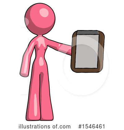 Royalty-Free (RF) Pink Design Mascot Clipart Illustration by Leo Blanchette - Stock Sample #1546461