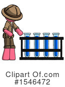 Pink Design Mascot Clipart #1546472 by Leo Blanchette
