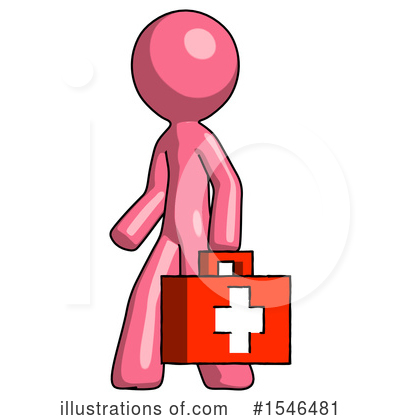 Royalty-Free (RF) Pink Design Mascot Clipart Illustration by Leo Blanchette - Stock Sample #1546481