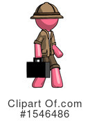 Pink Design Mascot Clipart #1546486 by Leo Blanchette