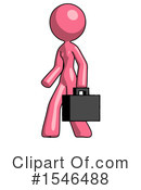 Pink Design Mascot Clipart #1546488 by Leo Blanchette