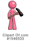 Pink Design Mascot Clipart #1546533 by Leo Blanchette