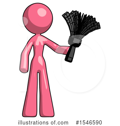 Royalty-Free (RF) Pink Design Mascot Clipart Illustration by Leo Blanchette - Stock Sample #1546590