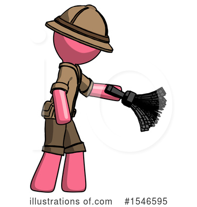 Royalty-Free (RF) Pink Design Mascot Clipart Illustration by Leo Blanchette - Stock Sample #1546595