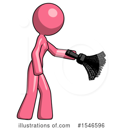 Royalty-Free (RF) Pink Design Mascot Clipart Illustration by Leo Blanchette - Stock Sample #1546596