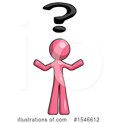 Royalty-Free (RF) Pink Design Mascot Clipart Illustration by Leo Blanchette - Stock Sample #1546612