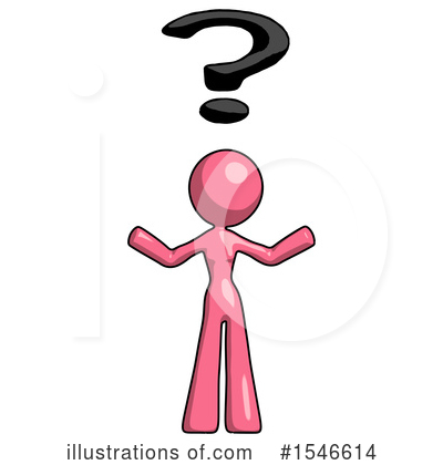 Royalty-Free (RF) Pink Design Mascot Clipart Illustration by Leo Blanchette - Stock Sample #1546614