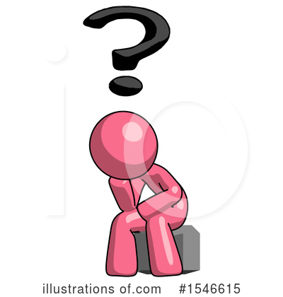 Royalty-Free (RF) Pink Design Mascot Clipart Illustration by Leo Blanchette - Stock Sample #1546615