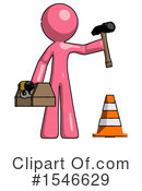Pink Design Mascot Clipart #1546629 by Leo Blanchette