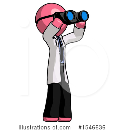 Royalty-Free (RF) Pink Design Mascot Clipart Illustration by Leo Blanchette - Stock Sample #1546636