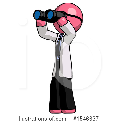 Royalty-Free (RF) Pink Design Mascot Clipart Illustration by Leo Blanchette - Stock Sample #1546637