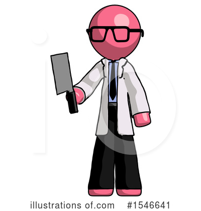 Royalty-Free (RF) Pink Design Mascot Clipart Illustration by Leo Blanchette - Stock Sample #1546641