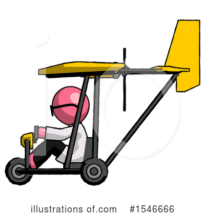Royalty-Free (RF) Pink Design Mascot Clipart Illustration by Leo Blanchette - Stock Sample #1546666