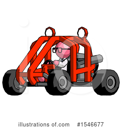 Royalty-Free (RF) Pink Design Mascot Clipart Illustration by Leo Blanchette - Stock Sample #1546677