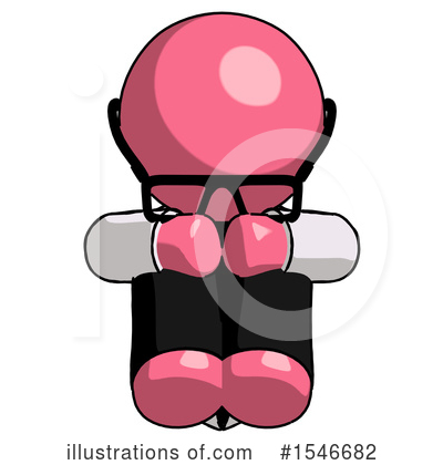 Royalty-Free (RF) Pink Design Mascot Clipart Illustration by Leo Blanchette - Stock Sample #1546682