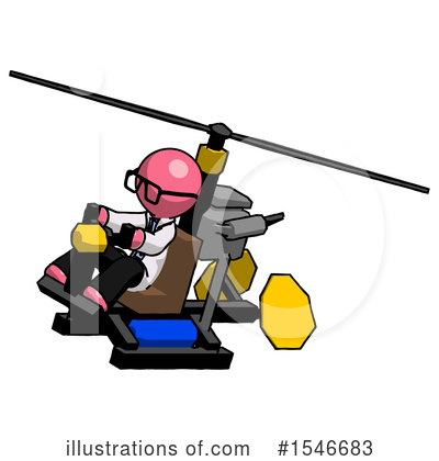 Royalty-Free (RF) Pink Design Mascot Clipart Illustration by Leo Blanchette - Stock Sample #1546683
