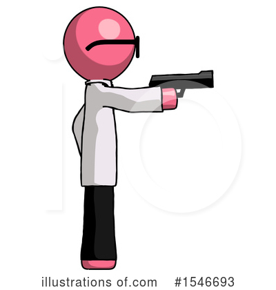 Royalty-Free (RF) Pink Design Mascot Clipart Illustration by Leo Blanchette - Stock Sample #1546693