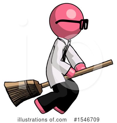 Royalty-Free (RF) Pink Design Mascot Clipart Illustration by Leo Blanchette - Stock Sample #1546709
