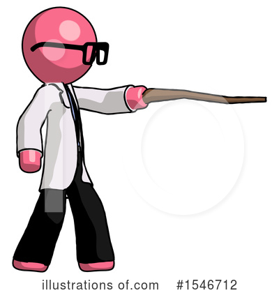 Royalty-Free (RF) Pink Design Mascot Clipart Illustration by Leo Blanchette - Stock Sample #1546712