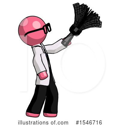 Royalty-Free (RF) Pink Design Mascot Clipart Illustration by Leo Blanchette - Stock Sample #1546716