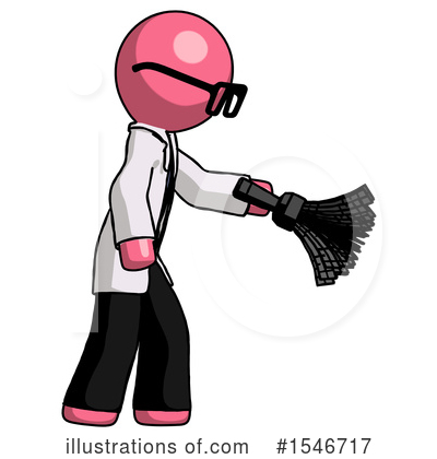 Royalty-Free (RF) Pink Design Mascot Clipart Illustration by Leo Blanchette - Stock Sample #1546717