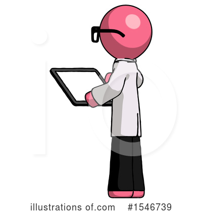 Royalty-Free (RF) Pink Design Mascot Clipart Illustration by Leo Blanchette - Stock Sample #1546739