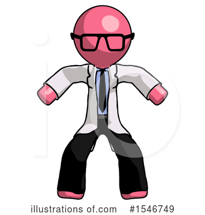 Royalty-Free (RF) Pink Design Mascot Clipart Illustration by Leo Blanchette - Stock Sample #1546749