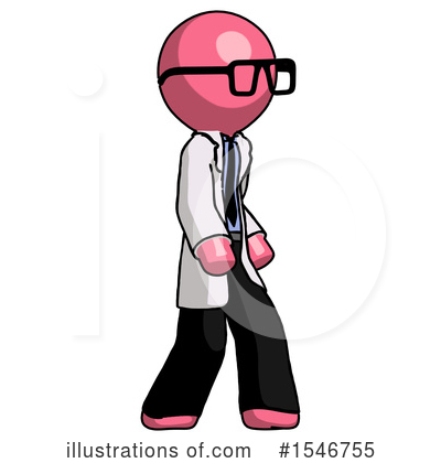 Royalty-Free (RF) Pink Design Mascot Clipart Illustration by Leo Blanchette - Stock Sample #1546755