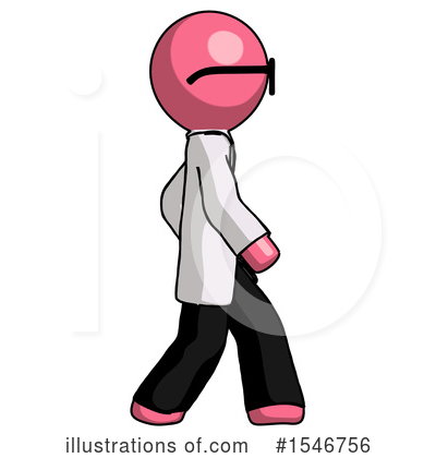Royalty-Free (RF) Pink Design Mascot Clipart Illustration by Leo Blanchette - Stock Sample #1546756