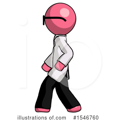 Royalty-Free (RF) Pink Design Mascot Clipart Illustration by Leo Blanchette - Stock Sample #1546760