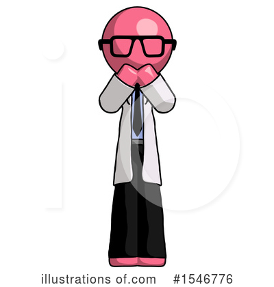 Royalty-Free (RF) Pink Design Mascot Clipart Illustration by Leo Blanchette - Stock Sample #1546776