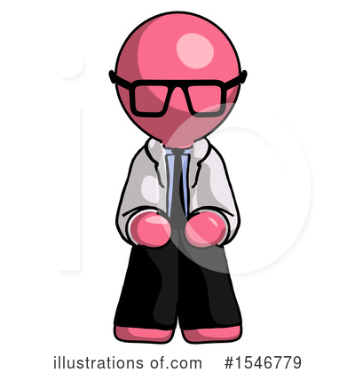 Royalty-Free (RF) Pink Design Mascot Clipart Illustration by Leo Blanchette - Stock Sample #1546779