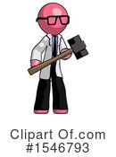 Pink Design Mascot Clipart #1546793 by Leo Blanchette