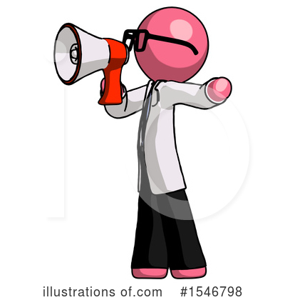 Royalty-Free (RF) Pink Design Mascot Clipart Illustration by Leo Blanchette - Stock Sample #1546798