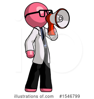 Royalty-Free (RF) Pink Design Mascot Clipart Illustration by Leo Blanchette - Stock Sample #1546799