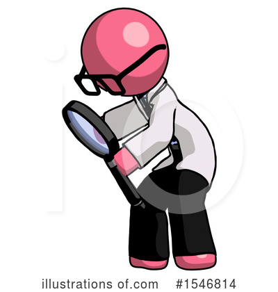 Royalty-Free (RF) Pink Design Mascot Clipart Illustration by Leo Blanchette - Stock Sample #1546814