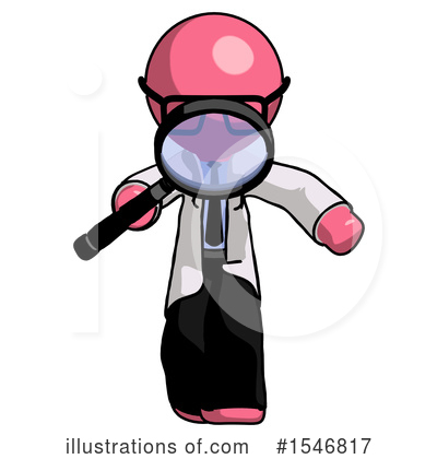 Royalty-Free (RF) Pink Design Mascot Clipart Illustration by Leo Blanchette - Stock Sample #1546817