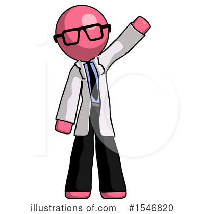 Royalty-Free (RF) Pink Design Mascot Clipart Illustration by Leo Blanchette - Stock Sample #1546820