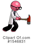 Pink Design Mascot Clipart #1546831 by Leo Blanchette