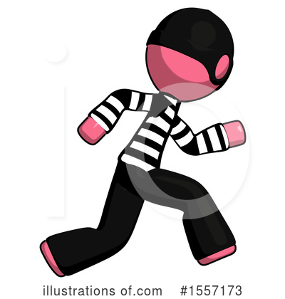 Royalty-Free (RF) Pink Design Mascot Clipart Illustration by Leo Blanchette - Stock Sample #1557173