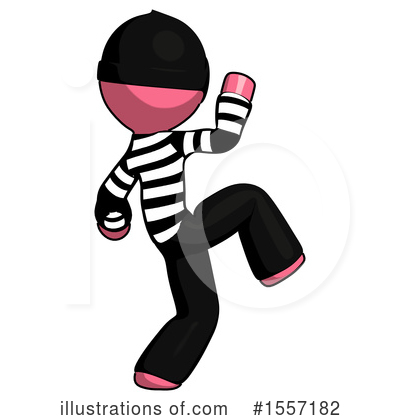 Royalty-Free (RF) Pink Design Mascot Clipart Illustration by Leo Blanchette - Stock Sample #1557182