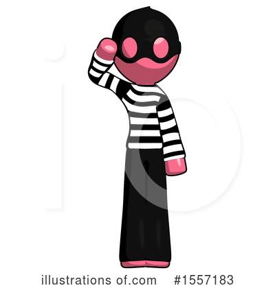 Royalty-Free (RF) Pink Design Mascot Clipart Illustration by Leo Blanchette - Stock Sample #1557183