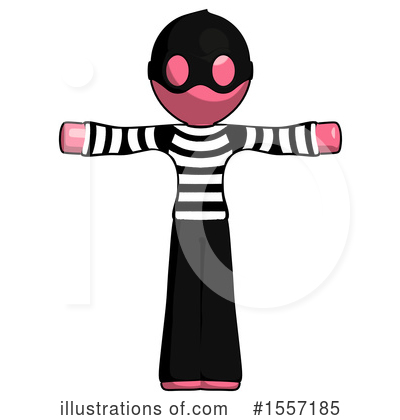Royalty-Free (RF) Pink Design Mascot Clipart Illustration by Leo Blanchette - Stock Sample #1557185