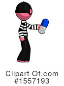 Pink Design Mascot Clipart #1557193 by Leo Blanchette