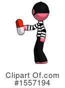 Pink Design Mascot Clipart #1557194 by Leo Blanchette