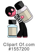 Pink Design Mascot Clipart #1557200 by Leo Blanchette