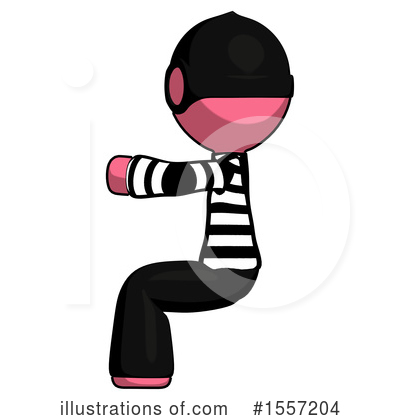 Royalty-Free (RF) Pink Design Mascot Clipart Illustration by Leo Blanchette - Stock Sample #1557204