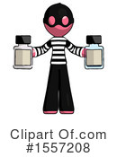 Pink Design Mascot Clipart #1557208 by Leo Blanchette
